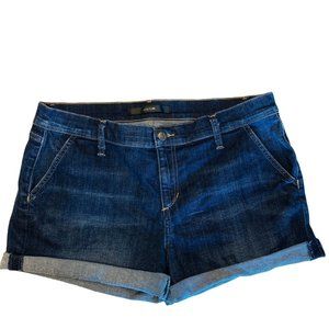 Joes Jeans Denim Shorts Women Roll Cuff Size 31 Waist